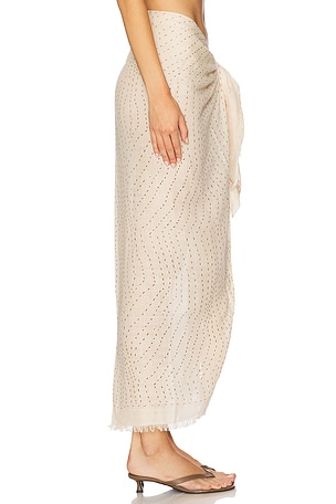 Rag & Bone Astra Dash Scarf in Beige