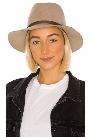 Rag & Bone Floppy Brim Fedora in Warm Grey | REVOLVE display picture 3
