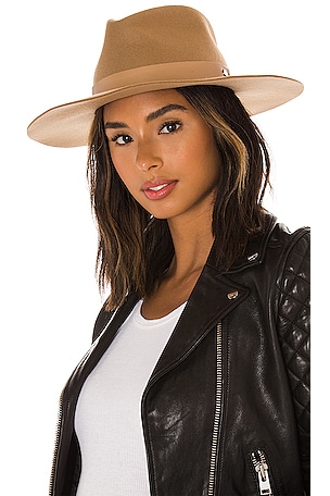 Rag & Bone Kacy Fedora in Camel | REVOLVE display picture 1
