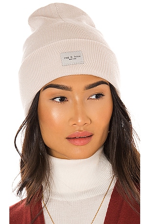 Rag & Bone Addison Beanie in Turtle Dove | REVOLVE display picture 1