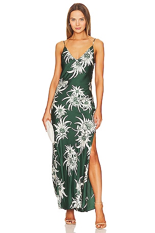 Rag & Bone Larissa Silk Slip Dress in Green Multi | REVOLVE Rag & Bone Larissa Silk Slip Dress in Green Multi | REVOLVE