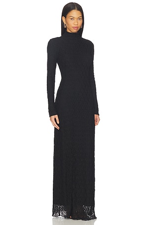 Rag & Bone Ellie Lace Maxi Dress in Black