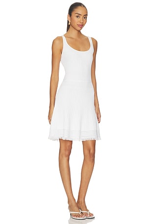 Rag & Bone Ayan Mini Dress in White. Size M. Also