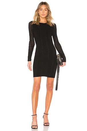 Rag & Bone Brandy Mini Dress in Black | REVOLVE
