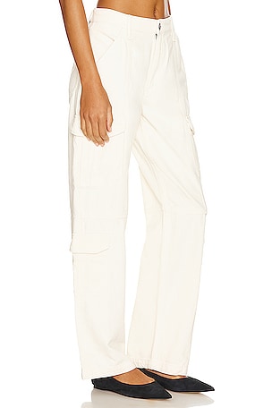 Rag & Bone Featherweight Cailyn Cargo in Ivory