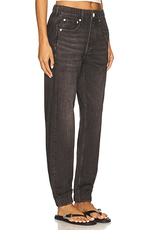 Rag & Bone Miramar Terry Jogger Pant Jeans in Black