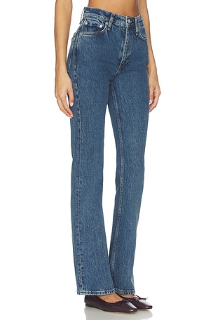 Rag & Bone Peyton High-Rise Bootcut Jeans in Blue