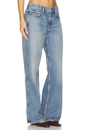 Rag & Bone Saige Full Straight Jeans in Blue