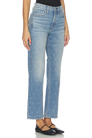 Rag & Bone Harlow Ankle Straight Jeans in Blue