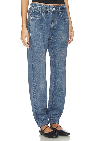 Rag & Bone Miramar Fleece Jogger Jeans in Blue