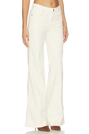 Rag & Bone Ruby Flare Trouser Pants in Cream. Size 28. Also