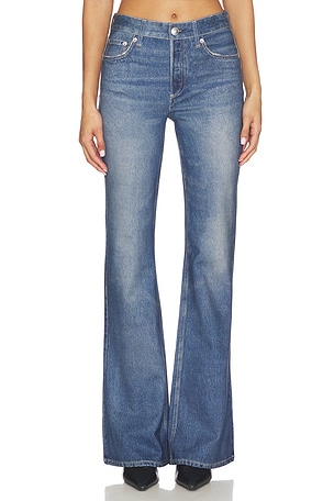 Miramar Ponte Dahlia Mid Rise Flare Jeans Rag & Bone