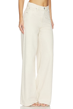 Rag & Bone Sofie Full Wide Jeans in Cream. Size 27. Also