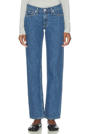 Harlow Low Rise Full Straight Jeans Rag & Bone