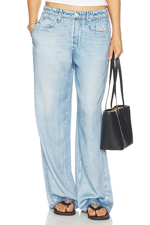 Miramar Slink Wide Leg Pull On Jeans Rag & Bone