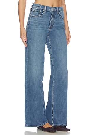 Rag & bone jeans de corte ancho flexi andi en color azul