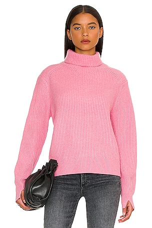 Pierce Cashmere Turtleneck Sweater