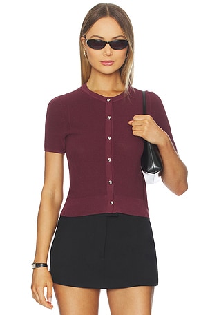 Dina Short Sleeve Cardigan Rag & Bone