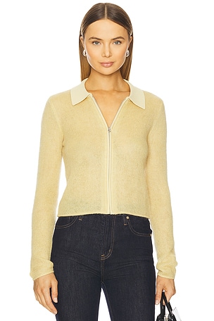 Leva Zip Polo Sweater Rag & Bone