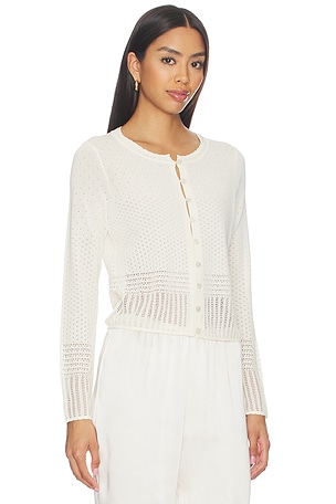 Rag & Bone Michelle Cardigan in Ivory