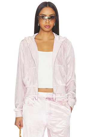 Miramar Velvet Zip-up Hoodie Rag & Bone