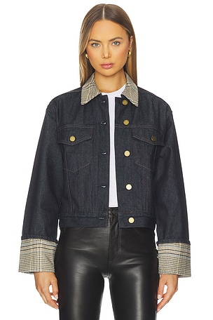 Harriet Denim Trucker Jacket Rag & Bone