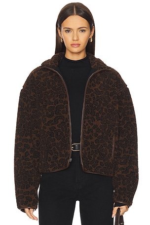 Sun Sherpa Zip Up Jacket Rag & Bone