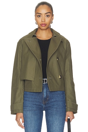 Jamie Cropped Trench Rag & Bone