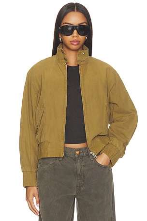 Eliza Canvas Bomber Jacket Rag & Bone