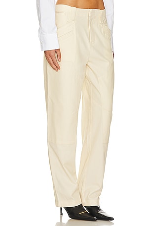 Rag & Bone Malia Pant in Ivory