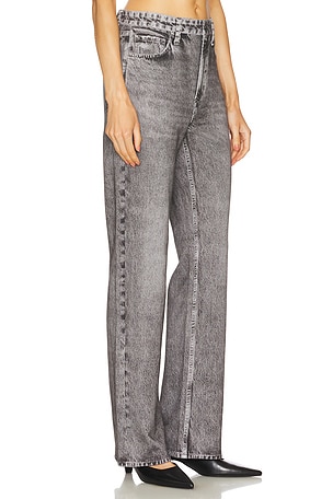 Rag & Bone Miramar Shea High Rise Full Relaxed in Grey