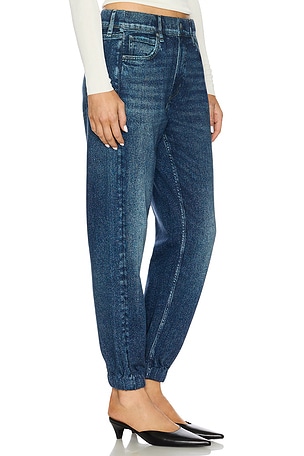 Rag & Bone Miramar Fleece Jogger in Denim-Medium