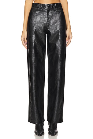 Shea Faux Leather Foil Pant Rag & Bone