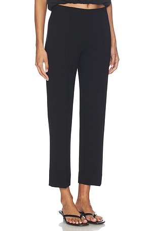 Rag & Bone Irina Ponte Cigarette Pant in Black