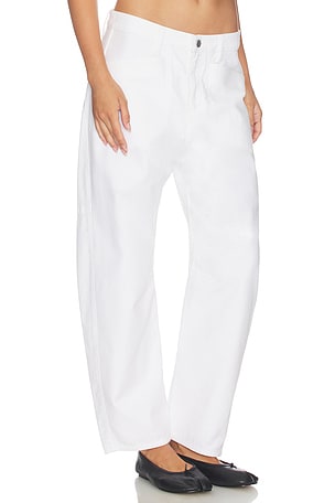 Rag & Bone Stevie Utility Tapered Pant in White