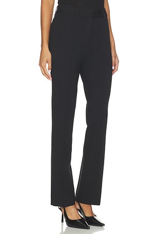 Rag & Bone Sutton Ponte Cigarette Pant in Black