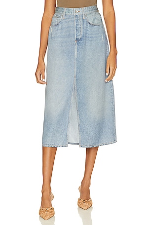 Liquid Miramar Midi Skirt Rag & Bone