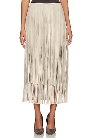 Jasmine Fringe Skirt Rag & Bone