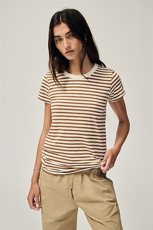 Slub Stripe Tee Rag & Bone