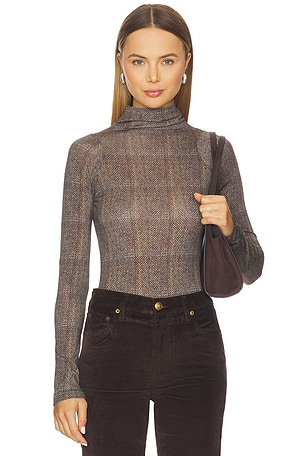 Shaw Paneled Turtleneck Tee Rag & Bone