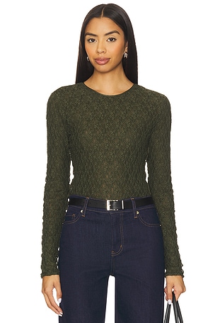Ellie Lace Long Sleeve Tee Rag & Bone