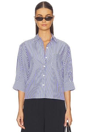 Lucia Stripe Poplin Shirt Rag & Bone