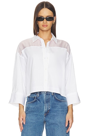РУБАШКА С КОРОТКИМ РУКАВОМ ELLY Rag & Bone