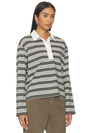 Rag & bone polo de manga larga kelly en color verde