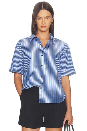 Connie Short Sleeve Stripe Shirt Rag & Bone