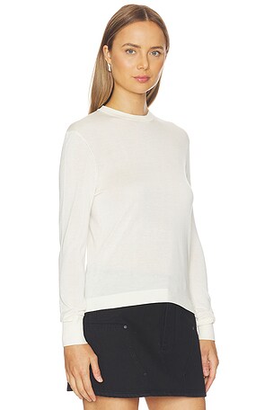 RENGGLI Crewneck Sweater in White