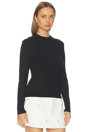 RENGGLI Crewneck Sweater in Black