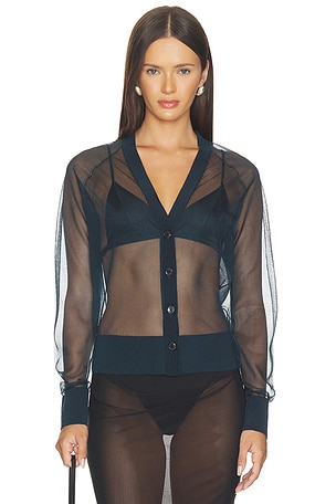 Sheer Knit Cardigan RENGGLI