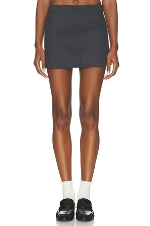 Cotton Sateen Cargo Skirt RENGGLI