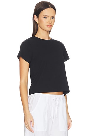 RENGGLI Crop Tee in Black